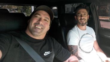 Rubén y Pablo Pérez. ¿El volante se vuelve a Rosario?