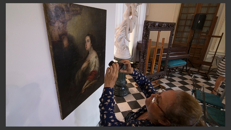 El cuadro será restaurado en los próximos meses.