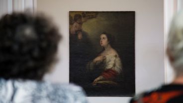 El cuadro volvió al museo Estévez.