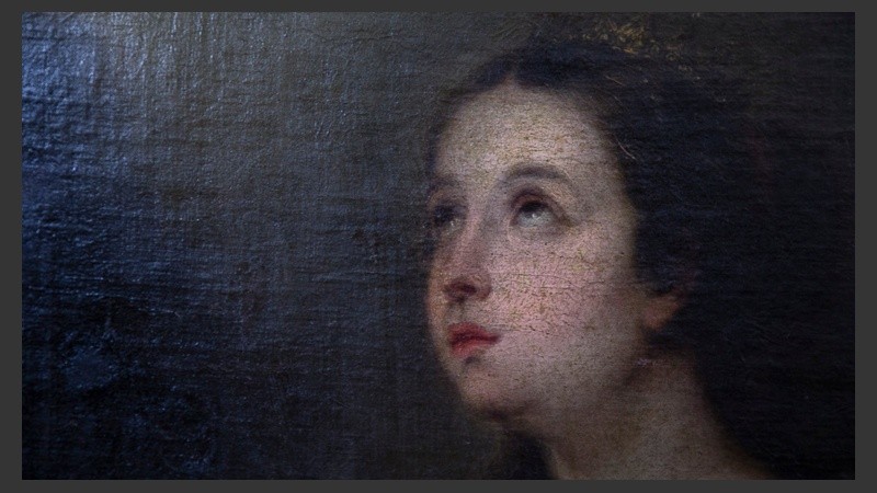 Detalle de la obra de Murillo.