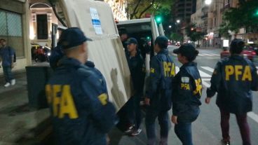 El operativo terminó cerca de las 22 de este jueves.