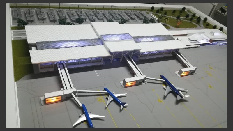Así quedará el aeropuerto una vez finalizadas las obras.