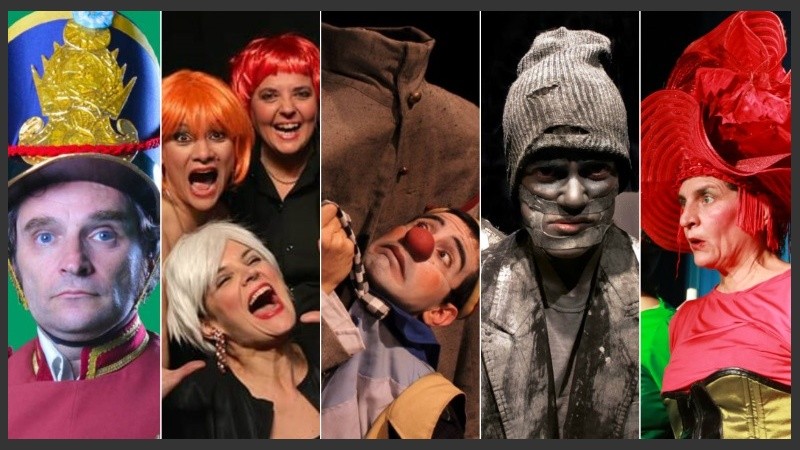 El teatro rosarino hace temporada.