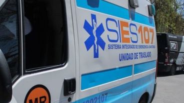 Personal del Sies diagnosticó la muerte en el lugar del hecho.