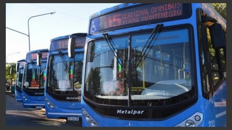 Los coches de El Cacique son de color celeste.