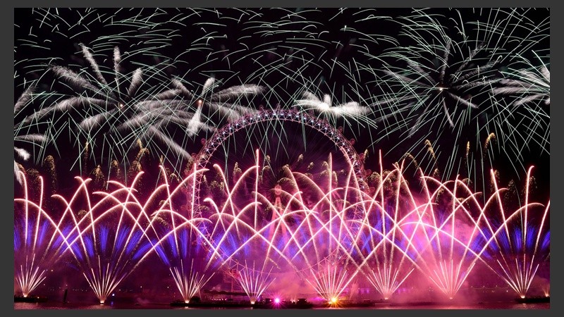 Londres y su juego de luces y colores.