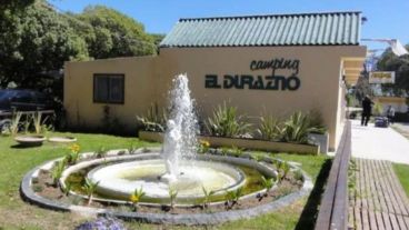 El camping en Miramar donde la niña fue atacada.