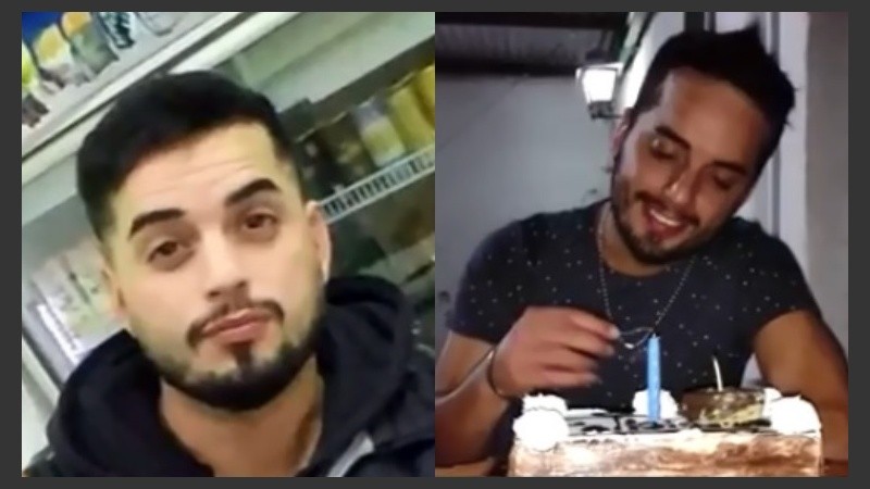 Las fotos del joven que es intensamente buscado.