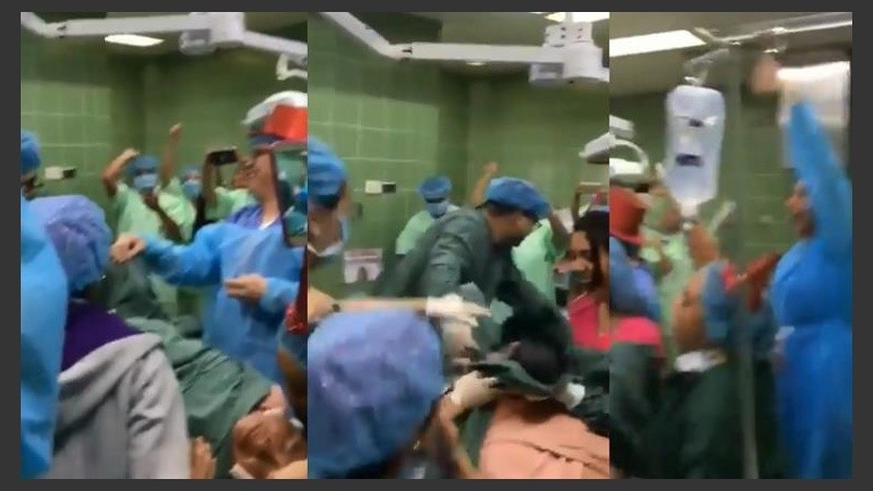 Imágenes del parto retrasado en Guatemala. 