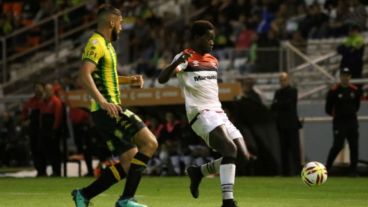 Su única chance se la dio De Felippe: 20 minutos ante Aldosivi.