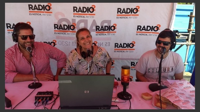 El equipo de Esto se baila así a pura sonrisa en La Florida. 