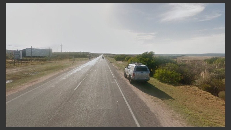 El hecho fue sobre la ruta costera Nº 10.