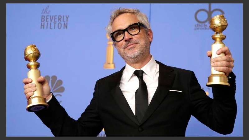 Cuarón se alzó con dos estatuillas doradas. 