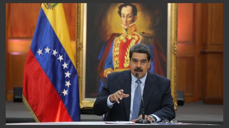 En la previa, el mandatario dio una conferencia de prensa en Caracas.