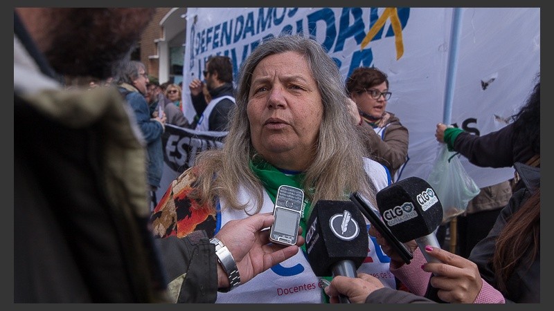La secretaria general de la Coad marcó la cancha antes del inicio de las negociaciones.
