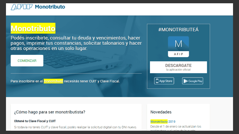 El trámite se puede hacer por internet.