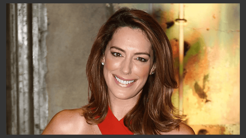 Samantha, la conductora, se lo tomó con humor.