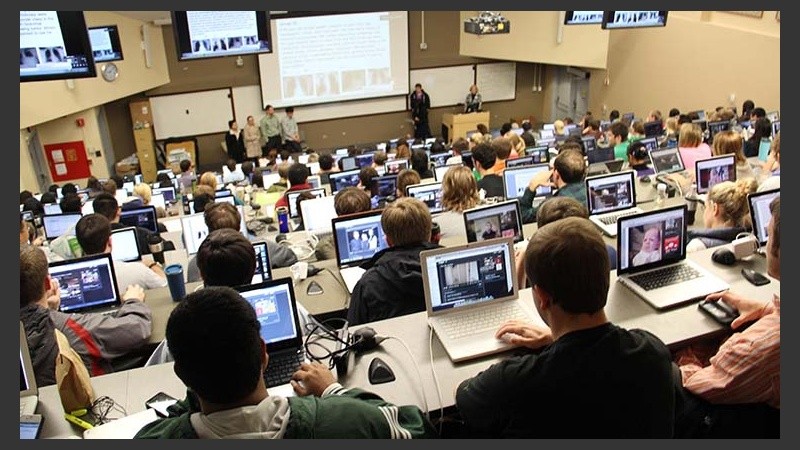 Hay universidades muy avanzadas en el uso de tecnología.