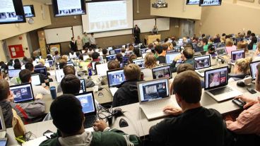 Hay universidades muy avanzadas en el uso de tecnología.
