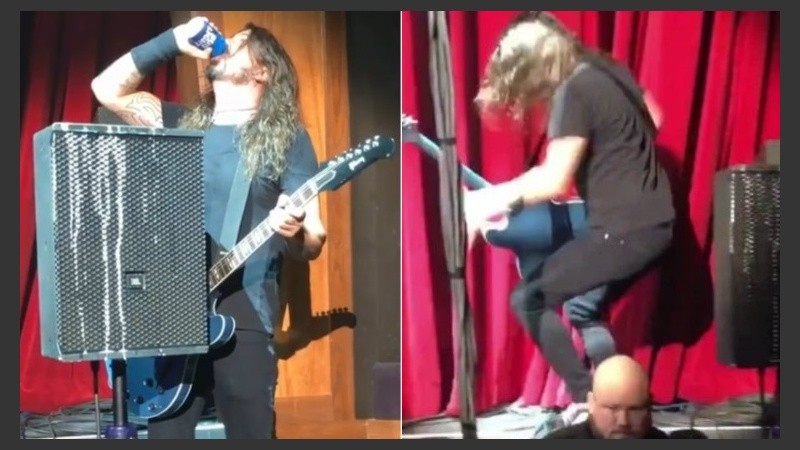 No es la primera vez que Grohl 