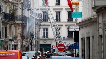 Conmoción en el centro de París por la trágica explosión.