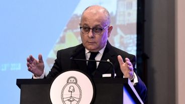 El canciller Jorge Faurie.