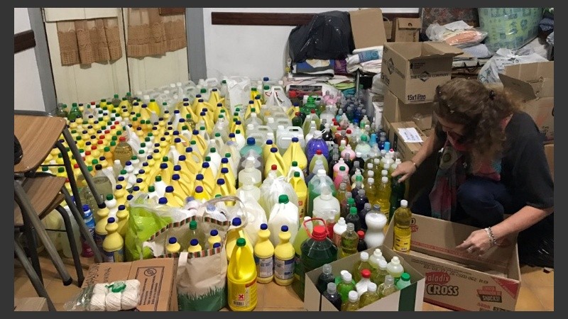 Las donaciones se pueden llevar domingo, lunes y martes.