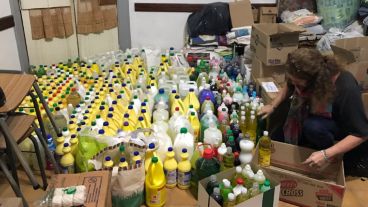 Las donaciones se pueden llevar domingo, lunes y martes.