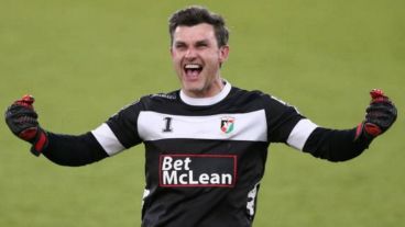 El veterano Elliott Morris, de 37 años.