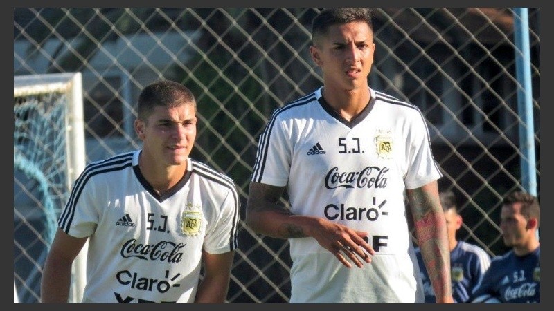 Agustín Almendra (derecha) se pierde el Campeonato Sudamericano de la categoría en Chile.