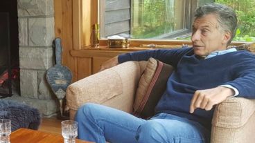 El mandatario nacional está de vacaciones en el sur del país.