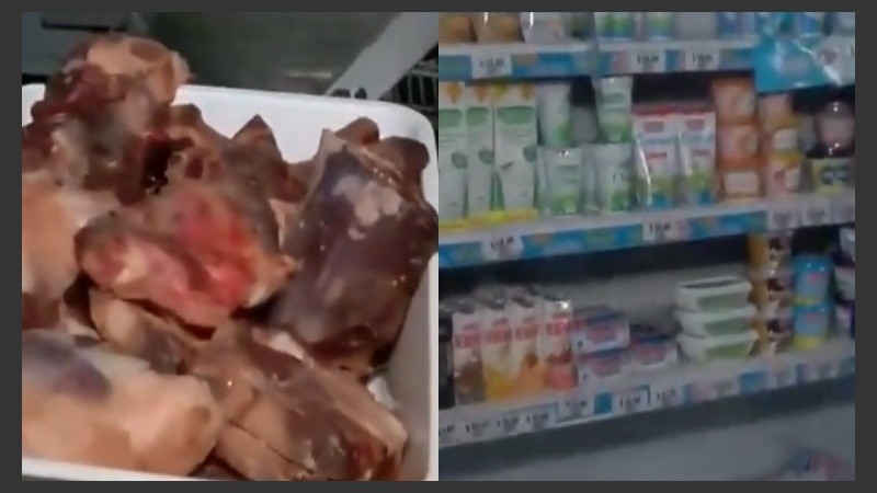 Parte de la mercadería que los comerciantes deberán tirar.