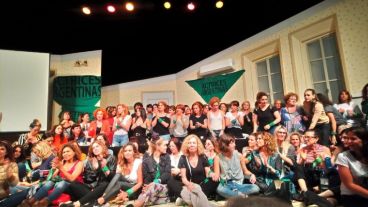 Las Actrices emitieron este lunes un comunicado.