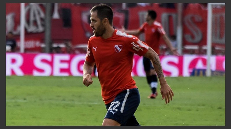 Martínez jugó en Independiente antes de irse a Agropecuario.