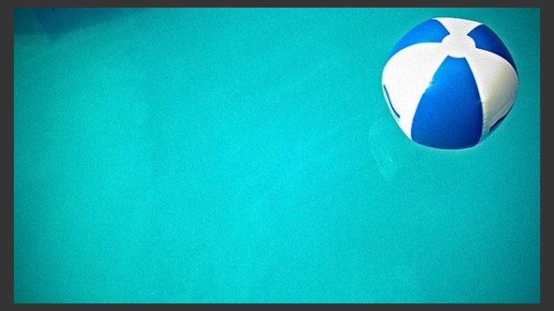 Un chapuzón será ideal en este miércoles. 