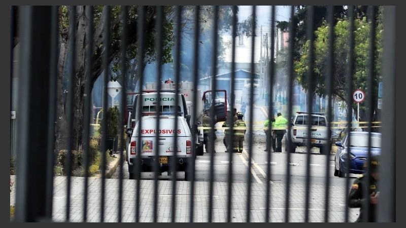 Nadie explicó cómo ingresó el auto a una de las zonas más vigiladas del país.