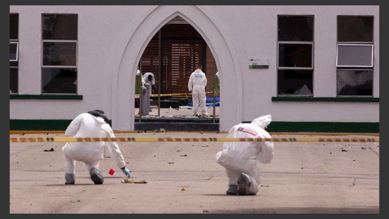Nadie explicó cómo ingresó el auto a una de las zonas más vigiladas del país.