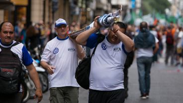 Gremios y organizaciones sociales se sumaron a la movida.