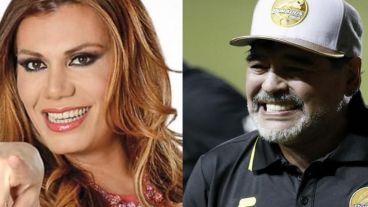 Maradona tuvo palabras insultantes contra Flor de la V.