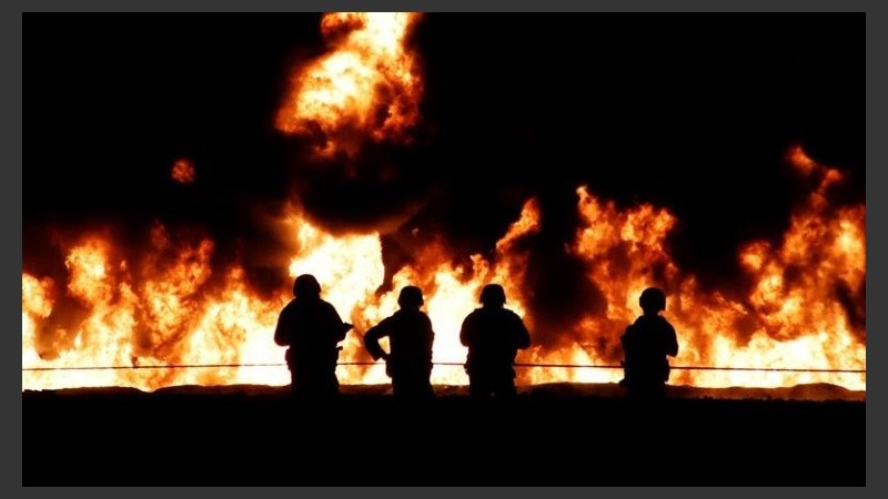 Tremenda imagen de la explosión en México. 