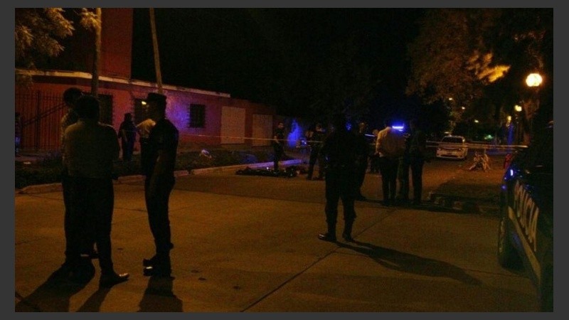 El hecho se produjo en el barrio Tamarindo de la localidad de Las Heras.