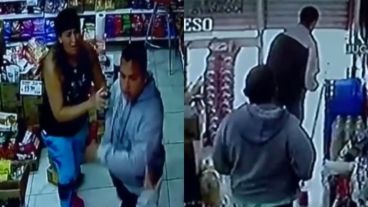 Los delincuentes redujeron a una mujer y otro empleado.