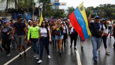 Las marchas en Caracas esta vez se replicaron en todos los estados.