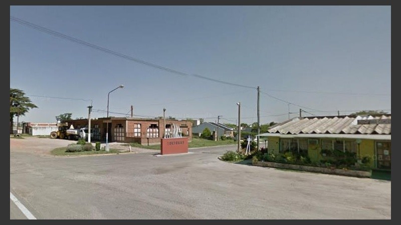 El ingreso de Tortugas, comuna del departamento Belgrano, provincia de Santa Fe, ubicada a 235 km de la capital provincial.