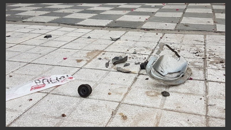 La policía recuperó las pertenencias de la mujer que fue asaltada.