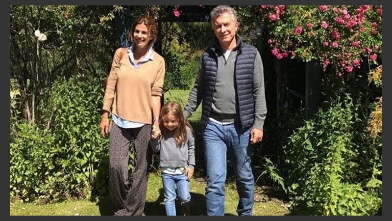 La familia presidencial descansa hasta el lunes.