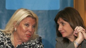 Carrió se diferenció de Bullrich.