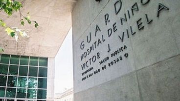 El nene fue llevado al hospital por sus familiares.