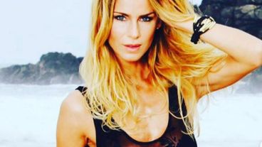 Rojas reveló que el de las fotos es su marido Luciano Castro.