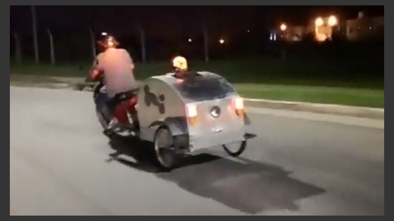 La moto ambulancia ya funciona en Salta.